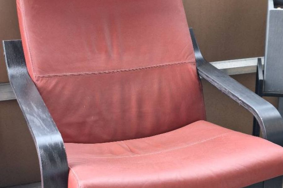 Bequemer Schwingsessel (Leder) - Bild 1