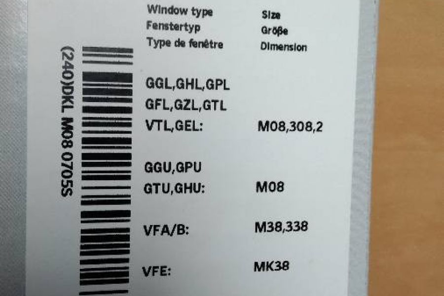 VELUX Verdunkelungsrollo DKL M08 308 0705S - Bild 2