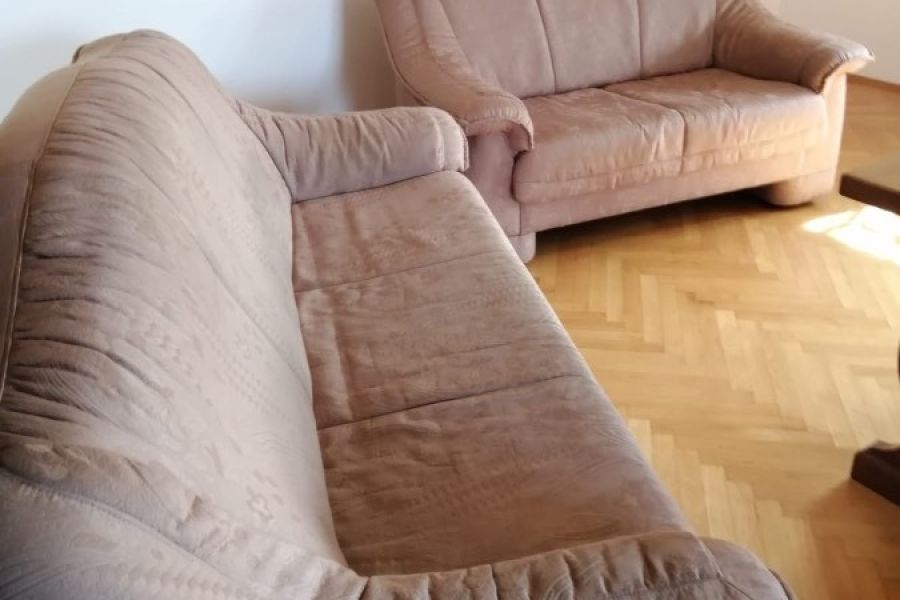 Couch 3er Garnitur inkl. Tisch - Bild 3