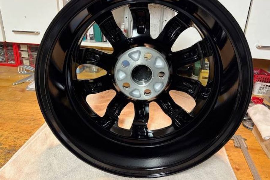 CMS 22 Black Glossy, 6x15 ET45 - LK5/100 ML54,1 Wintertauglich - Bild 2