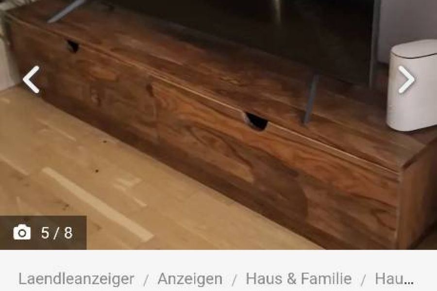 Vollholzfernsehkasterl - Bild 3