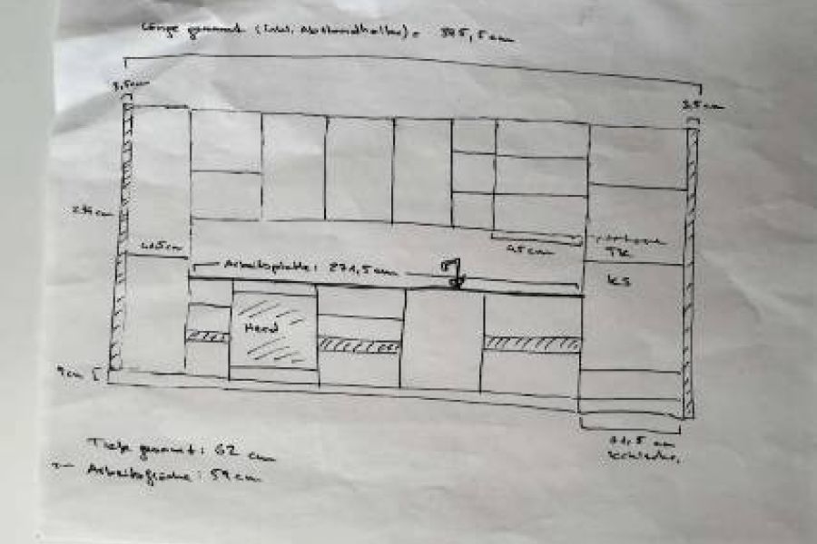 Moderne Olina-Einbauküche in Betonoptik - Bild 2